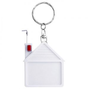 LLAVERO FLEXOMETRO CASITA personalizada